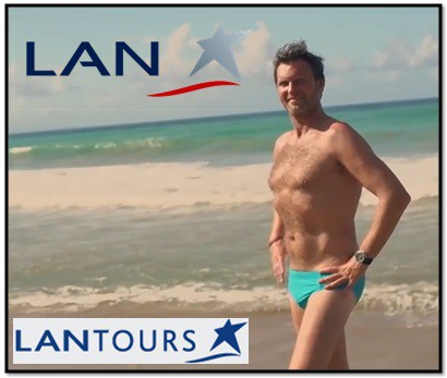 Nuevo comercial de LAN Verano-2015 plantea DIRECTAMENTE al chileno la posibilidad de viajar al extranjero con el fin de usar zunga.